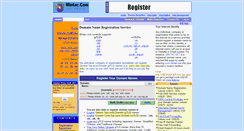 Desktop Screenshot of domreg.mintac.net