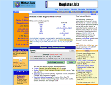 Tablet Screenshot of domreg.mintac.net